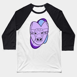 Purple Cow Baseball T-Shirt